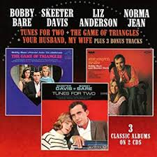 Bobby Bare &amp; Skeeter Davis, Liz Anderson &amp; Norma Jean - 3 Classic Albums on 3 cd&#039;s
