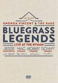 Rhonda Vincent  & the Rage - DVD Bluegrass Legends (99 min)