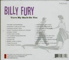 Billy Fury - Turn My Back On You